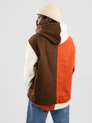 Multicolor colorblocked shop oversized hoodie